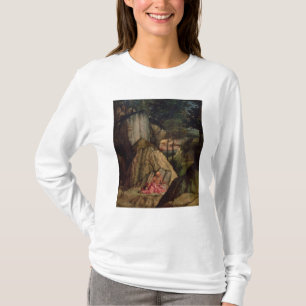 Camiseta St Jerome que Meditating no deserto, 1506