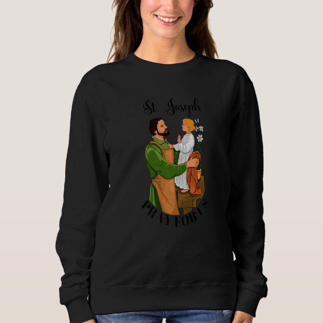 Camiseta St Joseph and Child Jesus Consecration Catholic Sa (Frente)