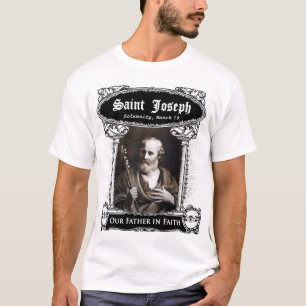 Camiseta St Joseph, nosso pai na fé