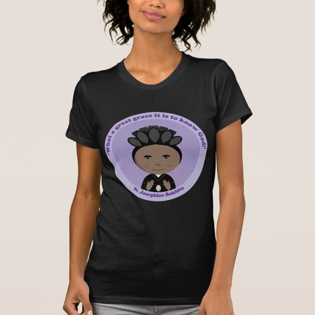 Camiseta St. Josephine Bakhita (Frente)
