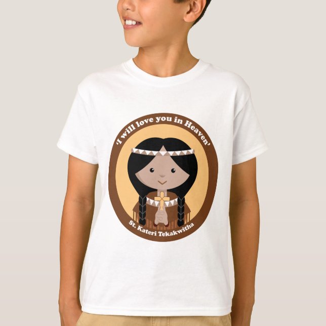 Camiseta St. Kateri Tekakwitha (Frente)
