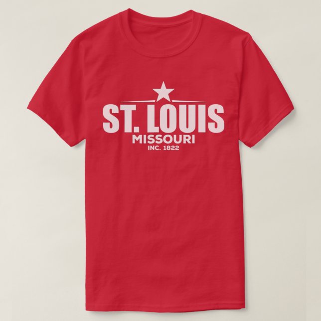 Camiseta St Louis Missouri  (Frente do Design)