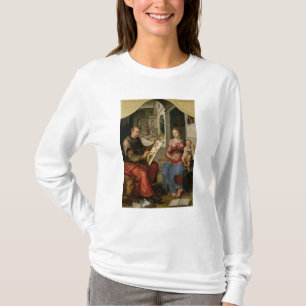 Camiseta St Luke que pinta o Virgin, c.1545