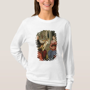Camiseta St Luke que pinta o Virgin, c.1545