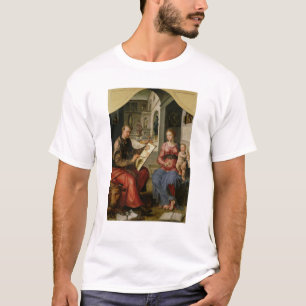 Camiseta St Luke que pinta o Virgin, c.1545