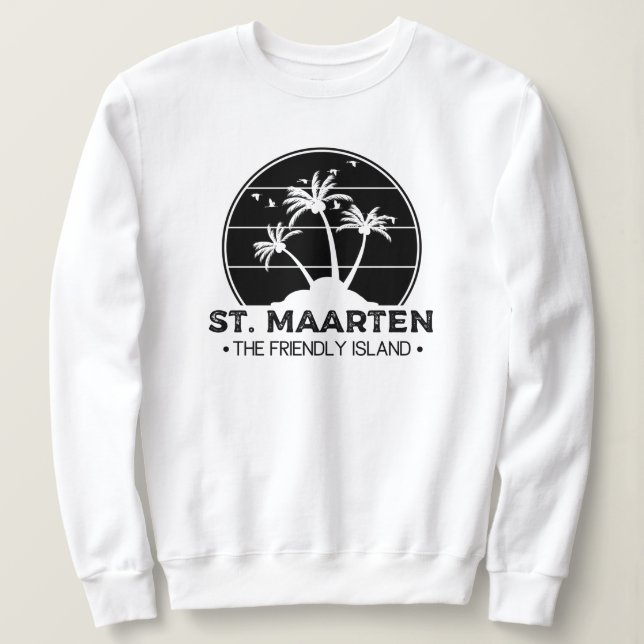Camiseta St. Maarten The friendly Island Sint Martin (Frente do Design)