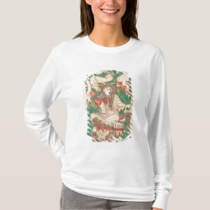 Camiseta St Mark, de um evangelho da abadia de Corbie