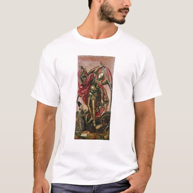 Camiseta St Michael e o dragão (Frente)