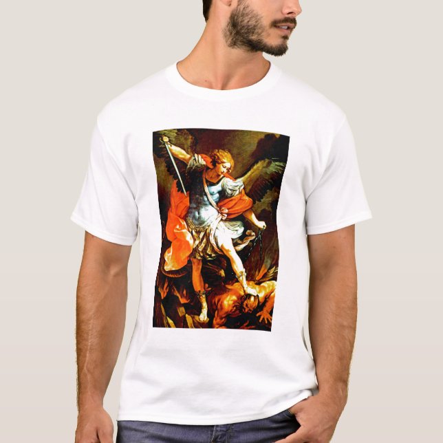 Camiseta St Michael o arcanjo (Frente)