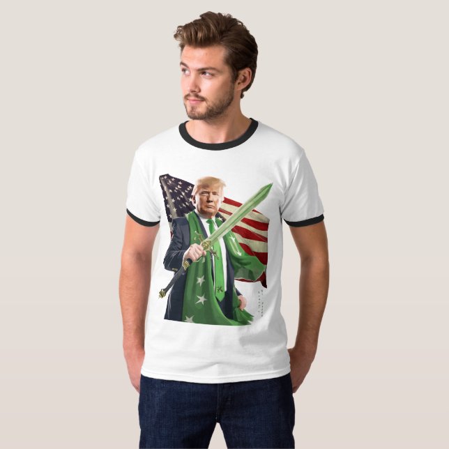 Camiseta St. Paddy de Trump (Frente Completa)