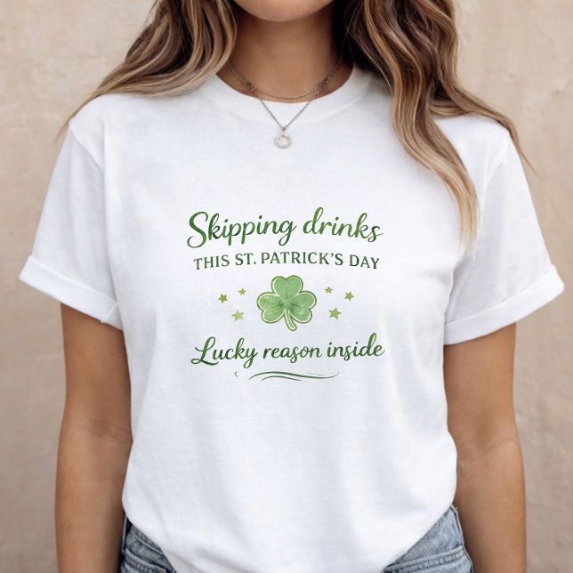 Camiseta St. Patrick’s Day Pregnancy Announcement (Criador carregado)
