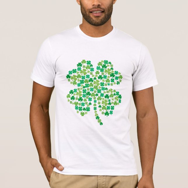 Camiseta St. Patrick's Clover (Frente)