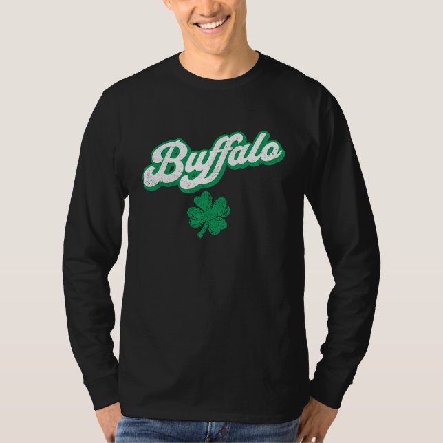 Camiseta St Patrick's Day Buffalo (Frente)