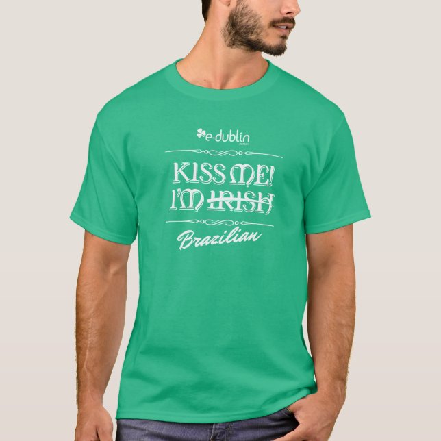 Camiseta St Patrick's Day E-Dublin (Frente)