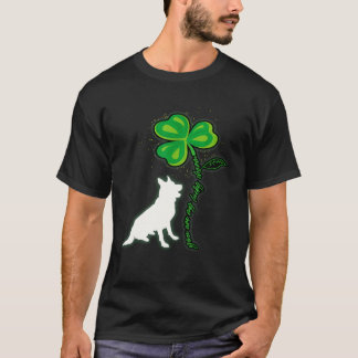 Camiseta St Patricks Day German Shepherd My Lucky Charm