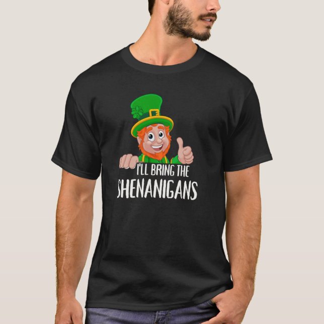 Camiseta St Patricks Day Matching Group I'll Bring The Shen (Frente)