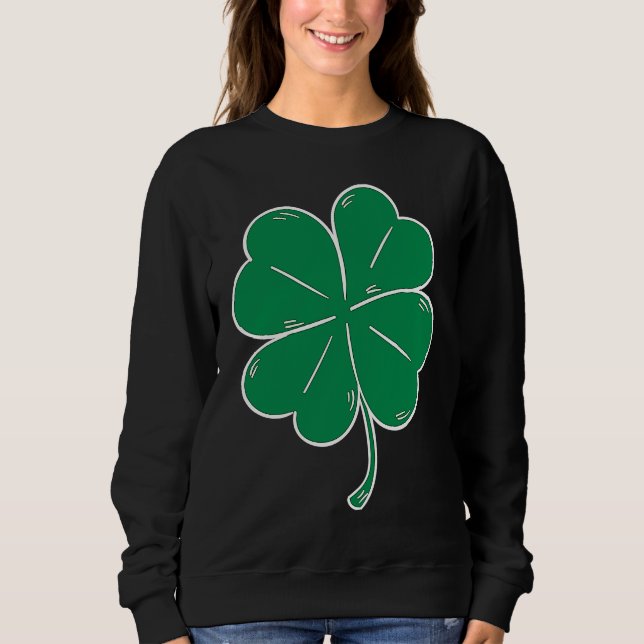 Camiseta St Patrick's Day Parade Solo Clover Lucky Leaf Dri (Frente)