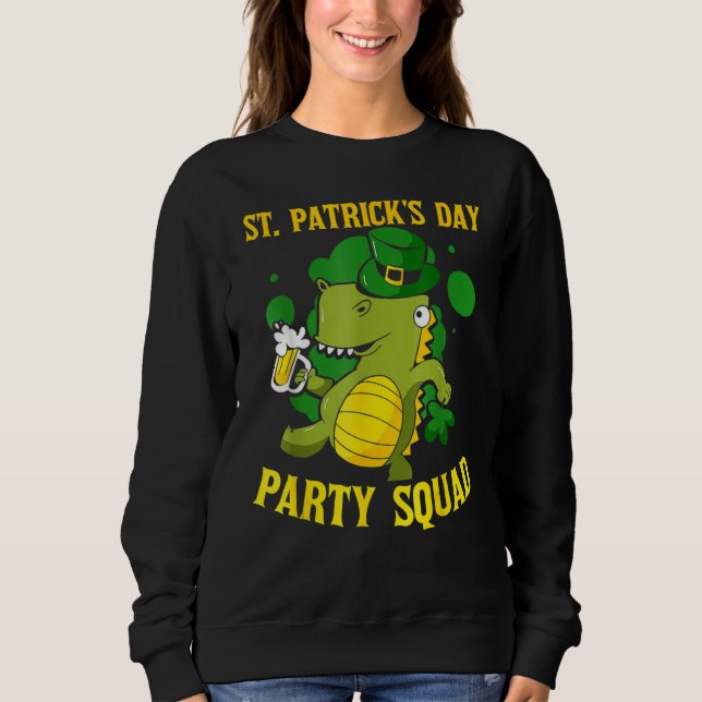 Camiseta St Patrick's Day Party Squad Ireland Green St Patr (Frente)