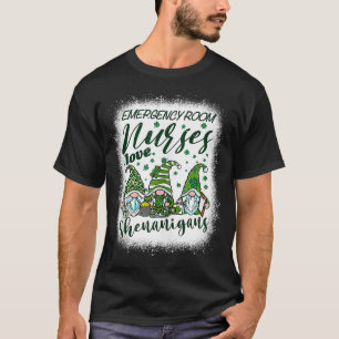 Camiseta St Patricks Emergência Room Enfermeiras Amor Shena
