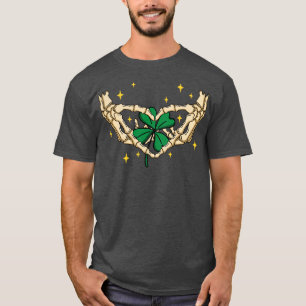 Camiseta St Patricks Paddy Day Four Folver Shamrock Sk