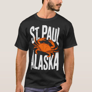 Camiseta St. Paul Alasca Ilha Pribilof Mar de Bering Pesca