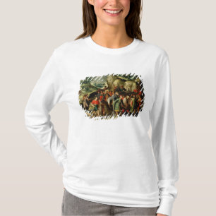 Camiseta St Paul conduziu a Damasco após sua conversão
