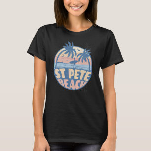 Camiseta St Pete Flórida Praia Surf Verão Férias Vintage