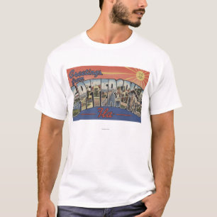 Camiseta St Petersburg, Florida - grandes cenas 3 da letra