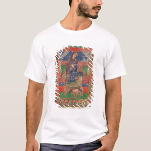 Camiseta St. Radegund em um trono