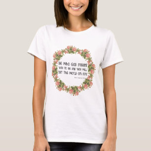 Camiseta St. religioso Catherine de citações de Siena