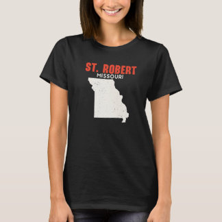 Camiseta St Robert Missouri EUA Estado América Viagem Misso