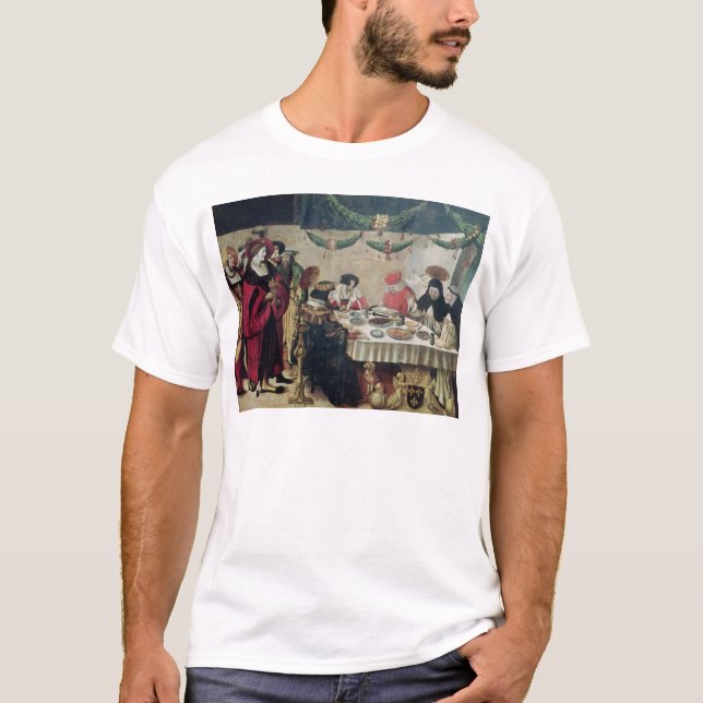 Camiseta St Thomas Aquinas e Louis IX (Frente)