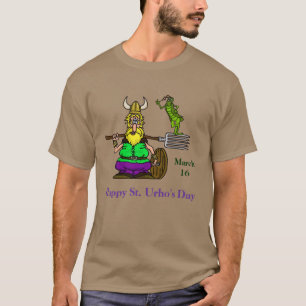 Camiseta St. Urho com Grilo da Paz