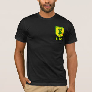 Camiseta STAC EOR92 coube T com o "Cours EOR 92" painel