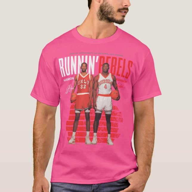 Camiseta Stacey Augmon Larry Johnson Unlv (Frente)