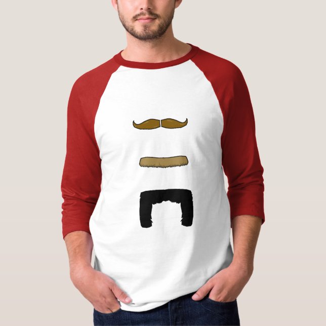 Camiseta 'Stache vertical! (Frente)