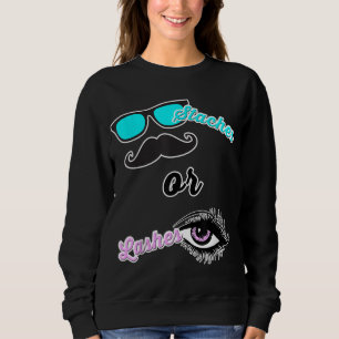 Camiseta Staches ou Lashes Mãe Pai Sexo Reveje Bebê Showe