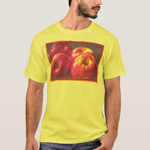 Camiseta "Stack of Red Apple Fruta" Foto bonita. Compre ago