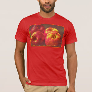 Camiseta "Stack of Red Apple Fruta" Foto bonita. Compre ago