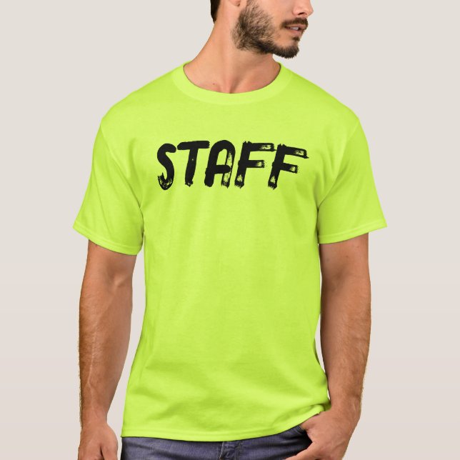 Camiseta STAFF (front AND back) (Frente)