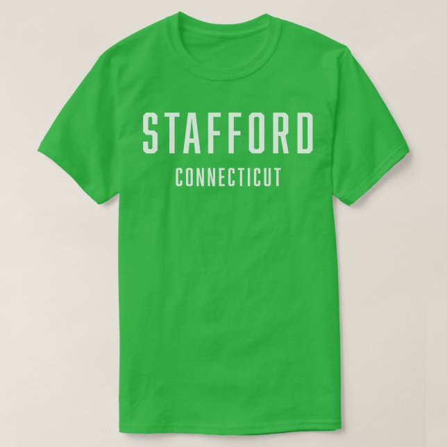 Camiseta Stafford Connecticut TShirt (Frente do Design)
