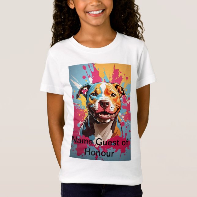 Camiseta Staffordshire Birthday (Frente)