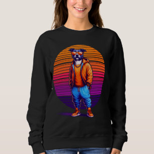 Camiseta Staffordshire Bull Terrier Dog Modern Urban Sunset