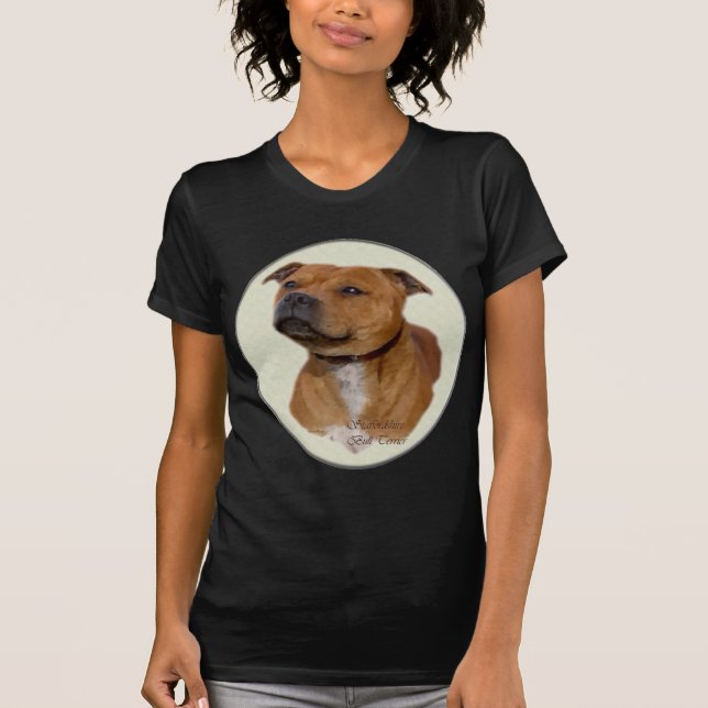 Camiseta Staffordshire Bull Terrier Gifts (Frente)