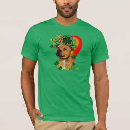 Camiseta Staffordshire Bull Terrier St Patricks