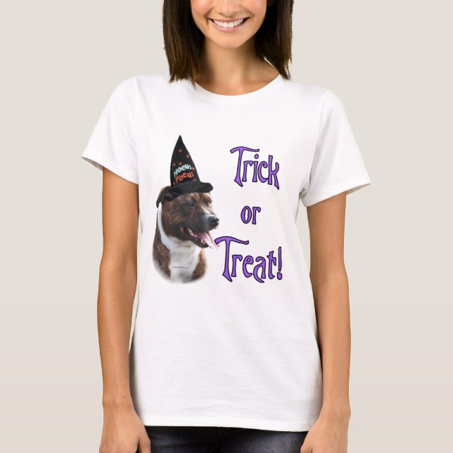 Camiseta Staffordshire Bull Terrier Trick (Frente)
