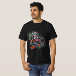 Camiseta Staffordshire tbull terrier snowboard