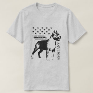 Camiseta Staffordshire Terrier americano - Amstaff