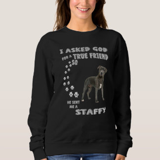 Camiseta Staffy Dog Mãe Pai Stafford Staffordshire Bull Ter