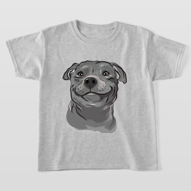 Camiseta Staffy Love (Postura )